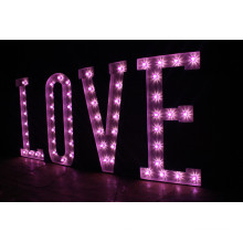 Monocolor LED Pixel Large Letter Signs for Outdoor Display